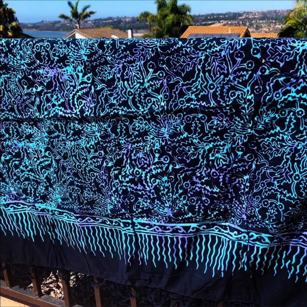 Hand Kreation Beach Sarong Pareto Wrap Coverup NWT